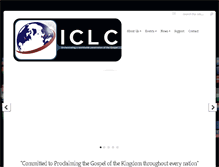 Tablet Screenshot of iclcnetwork.com